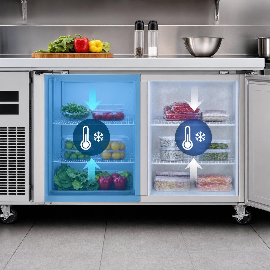 Dual Temperature Storage
