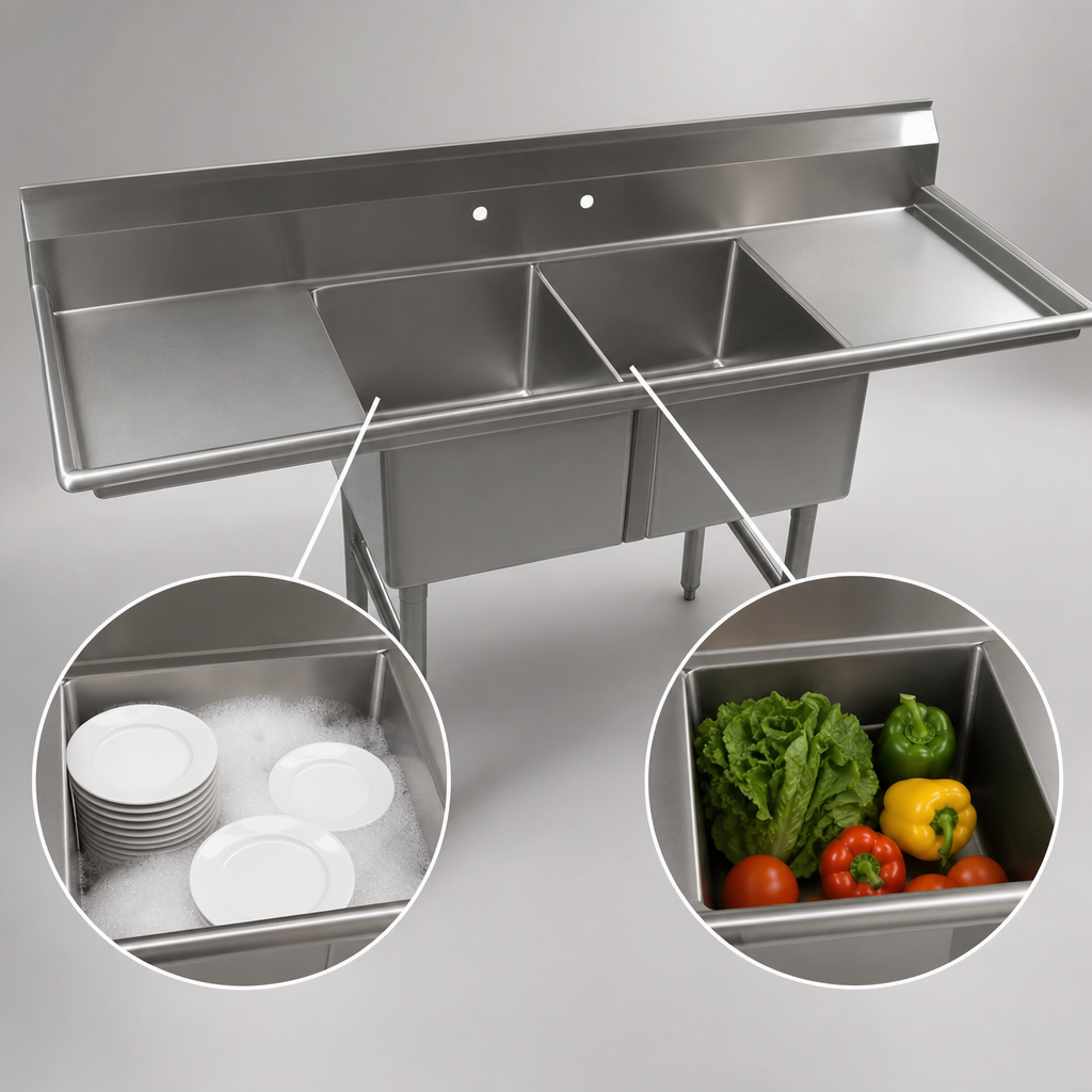 Dual 2-Compartment Design