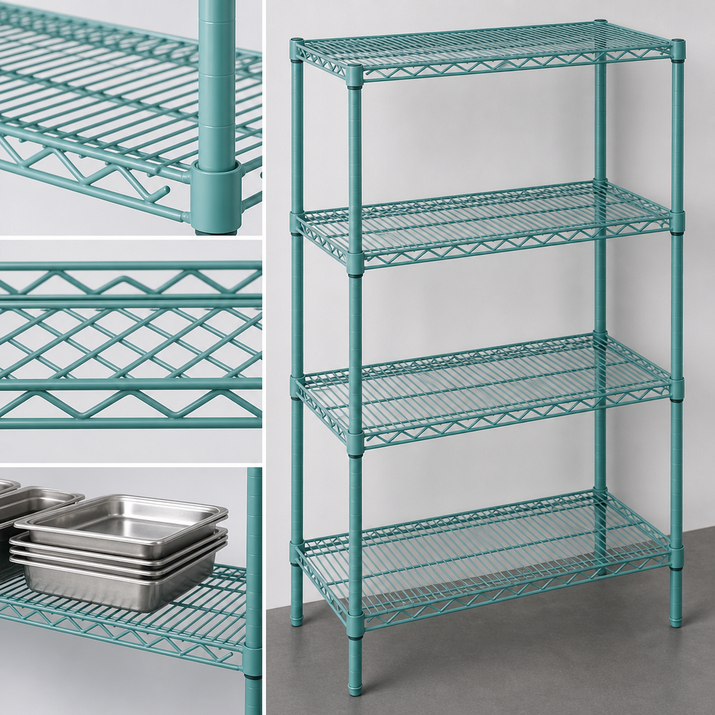 QuadTruss® Wire Shelves