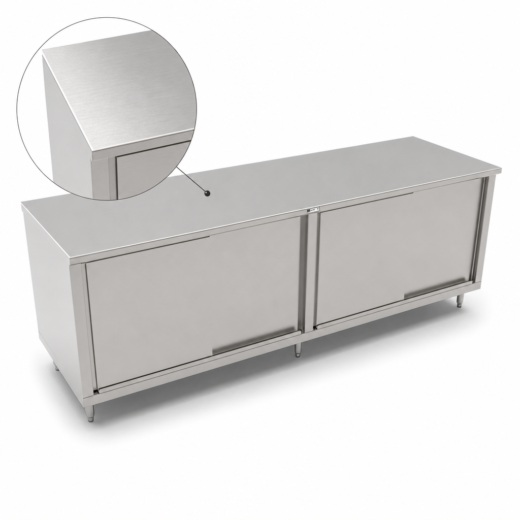 16-Gauge 300-Series Stainless Steel Top