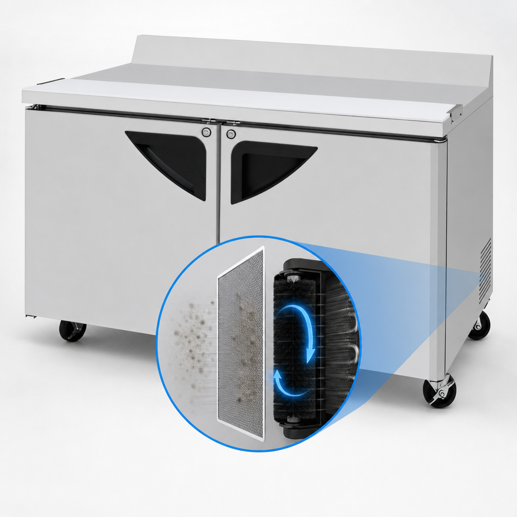 Self-Cleaning Condenser
