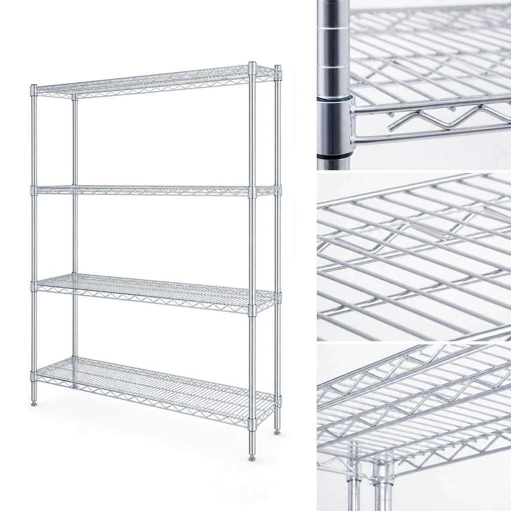 Patented QuadTruss Shelf Design