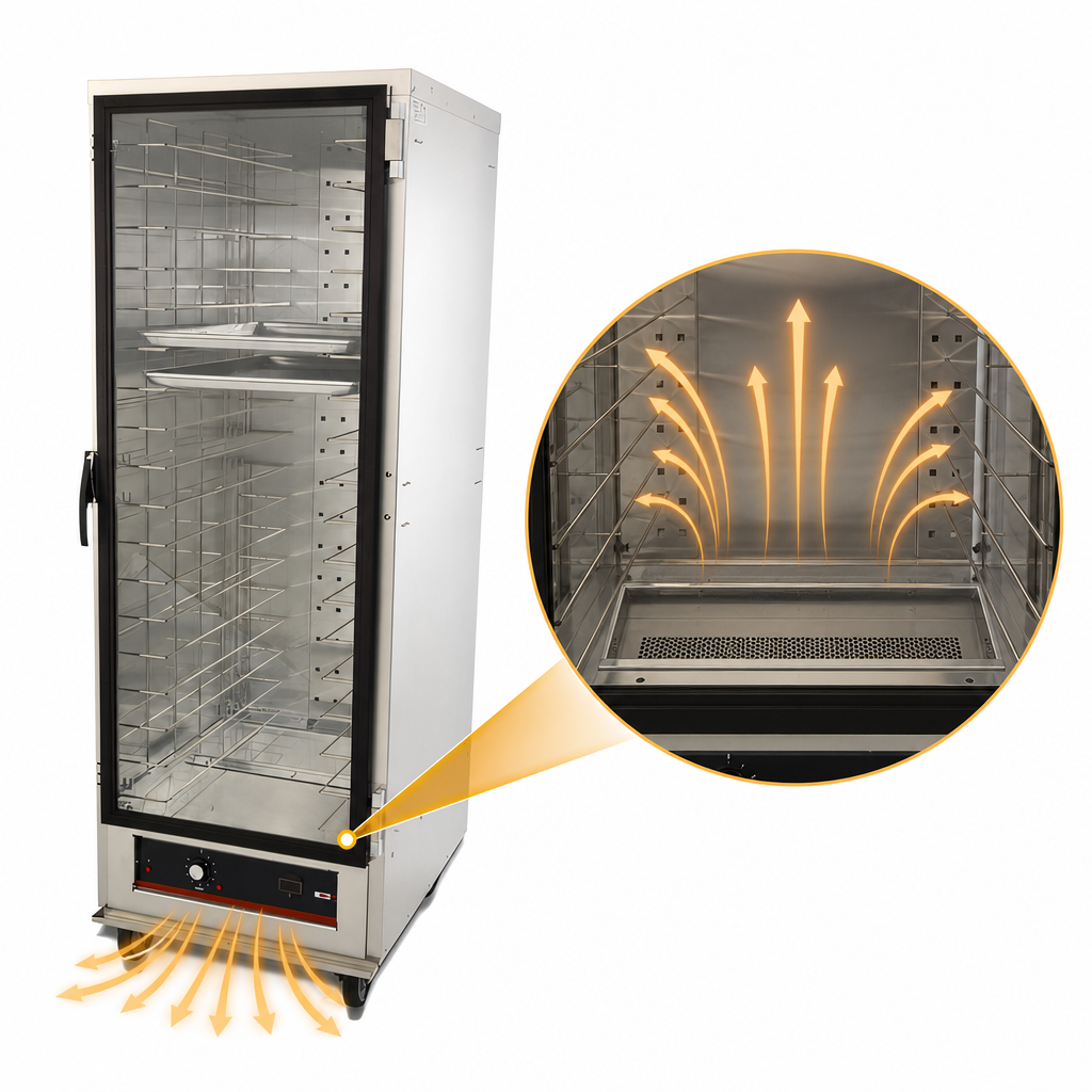 Bottom-Mount Forced Air Heating