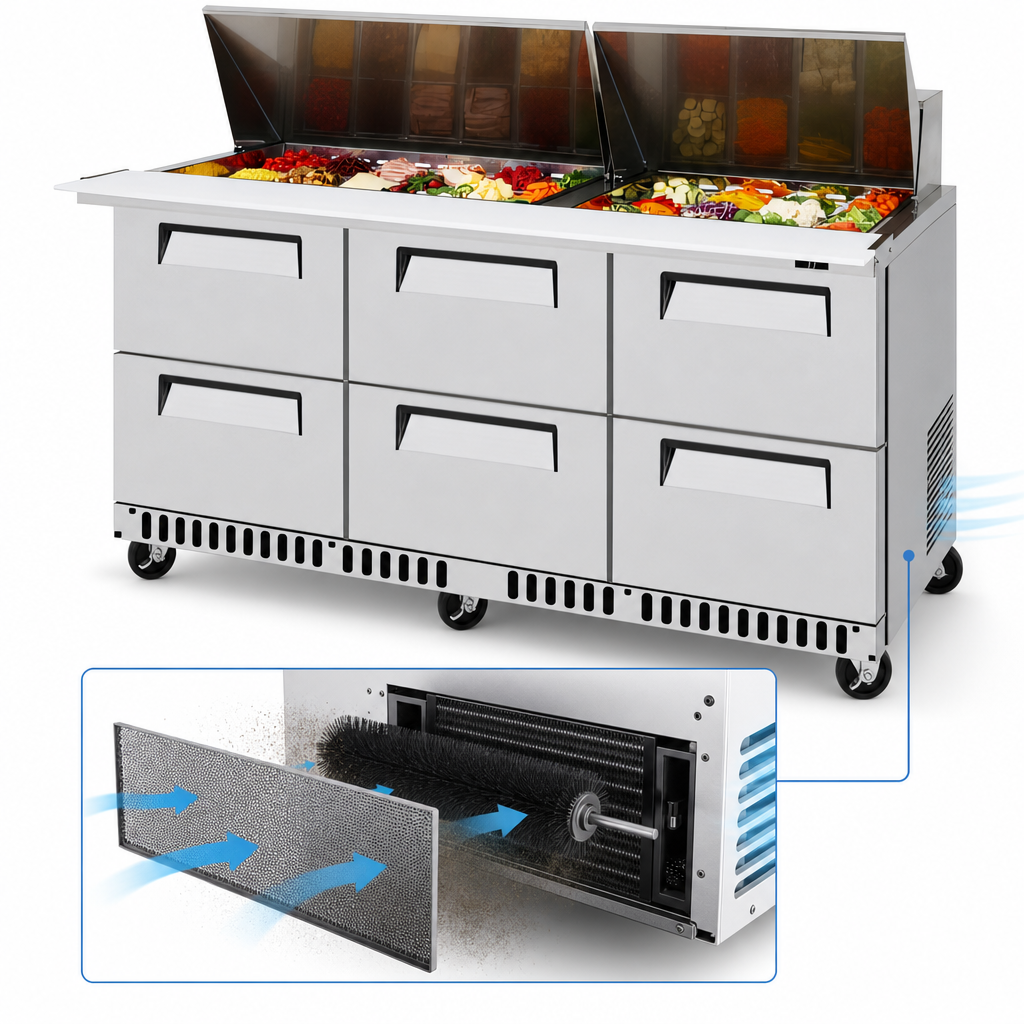 Self-Cleaning Condenser