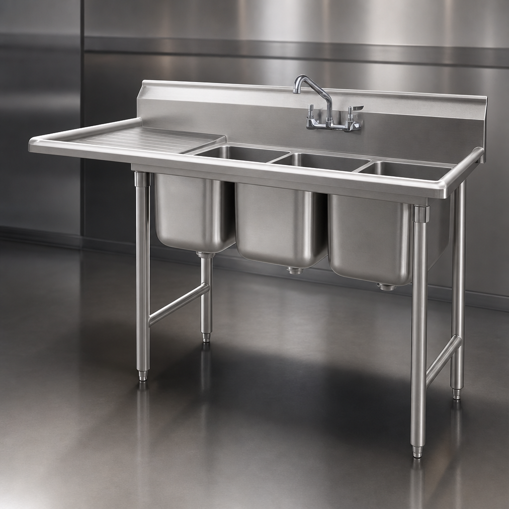Heavy-Gauge Stainless Steel Construction