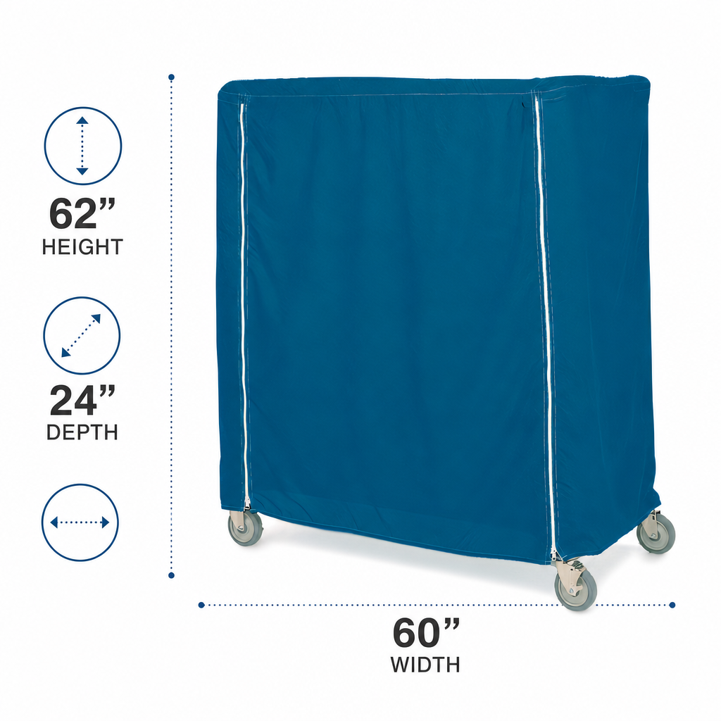 Sized for Large Banquet Carts
