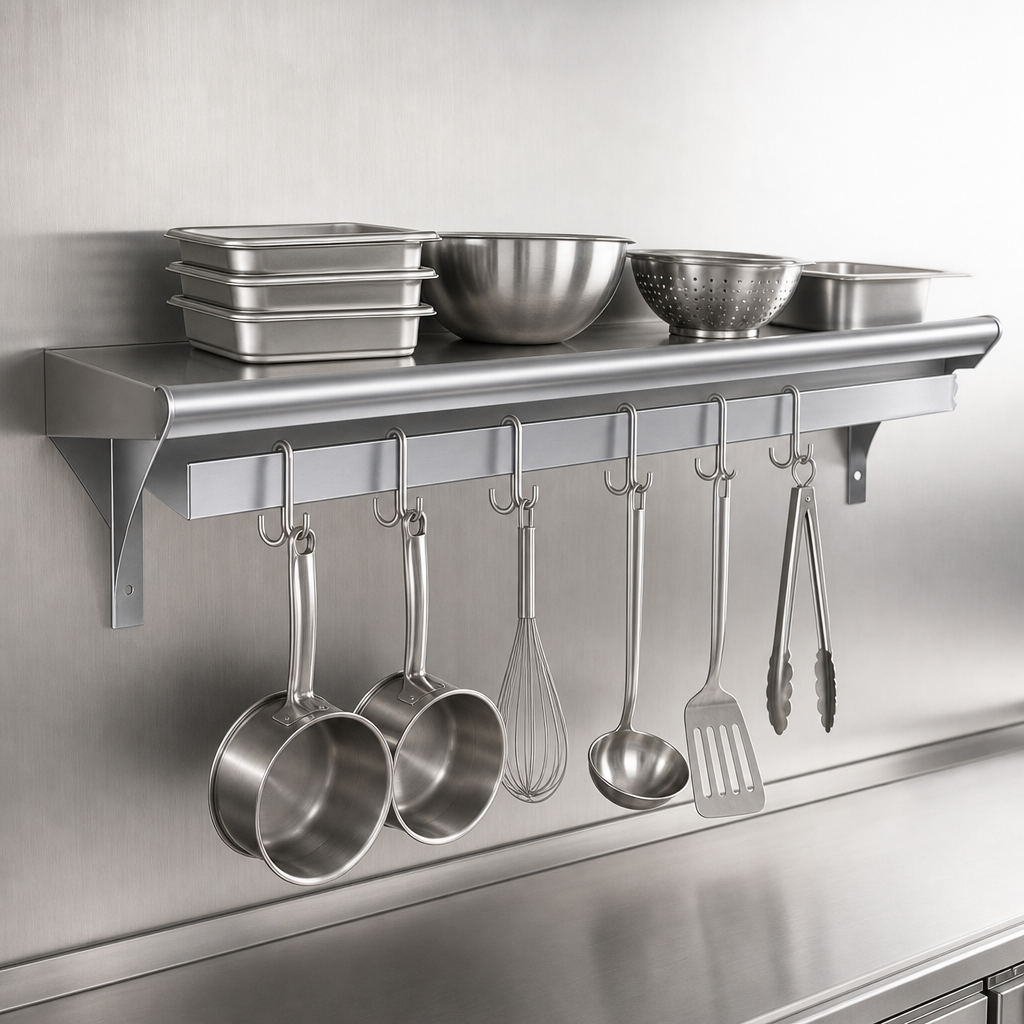 Dual-Purpose Shelf And Rack
