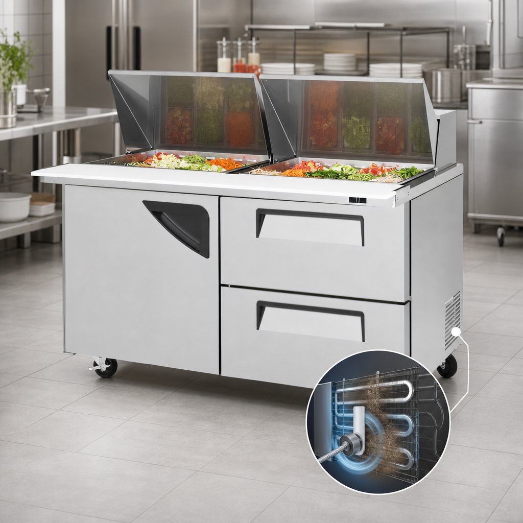 Self-Cleaning Condenser