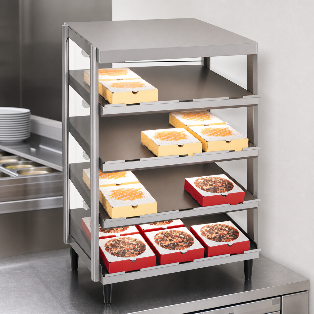 Quad Slant Shelves