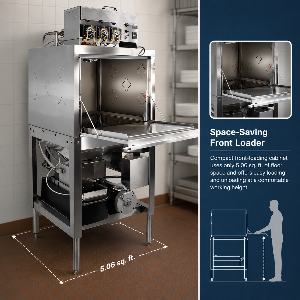 Space-Saving Front Loader