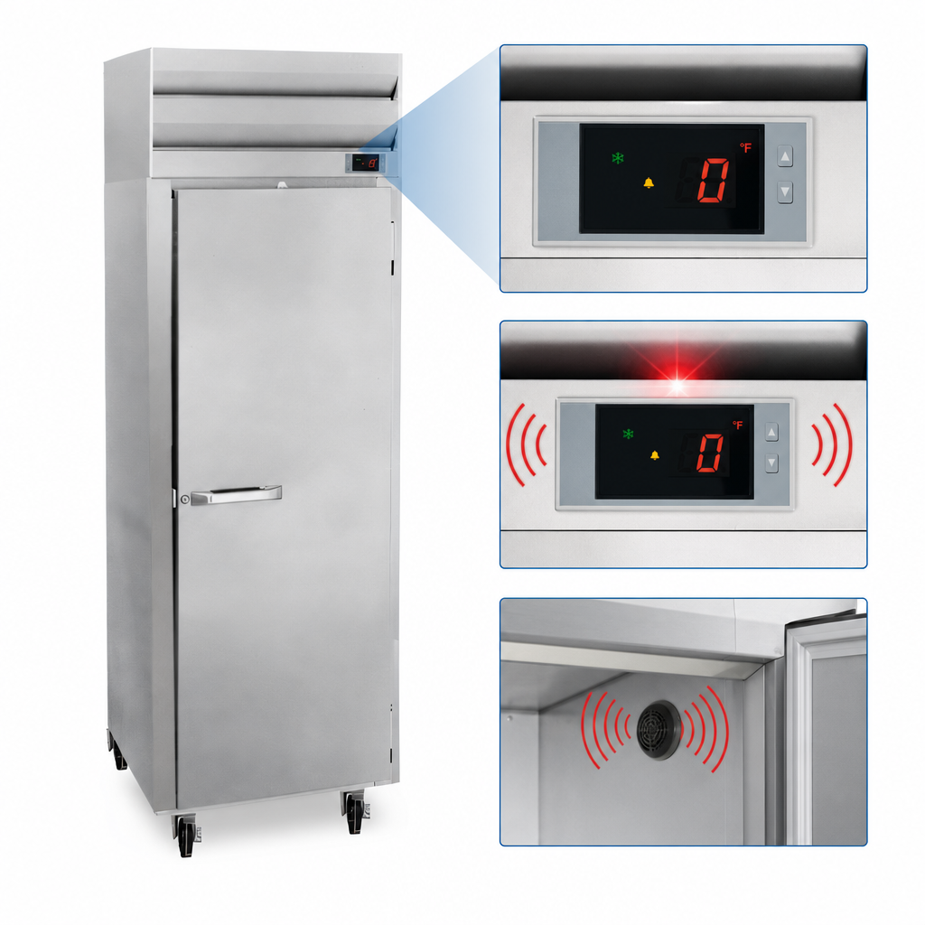 Electronic Controller with Audio Alarm