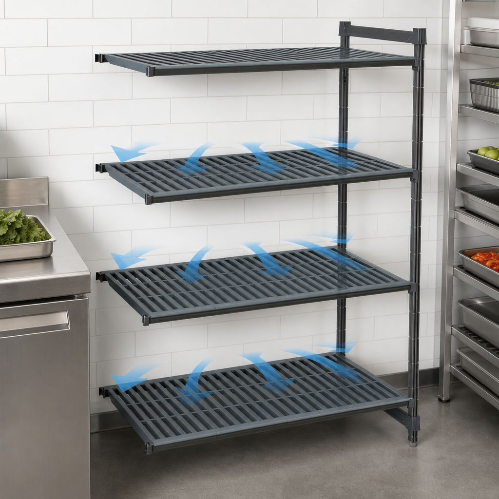 Vented Shelf Plates
