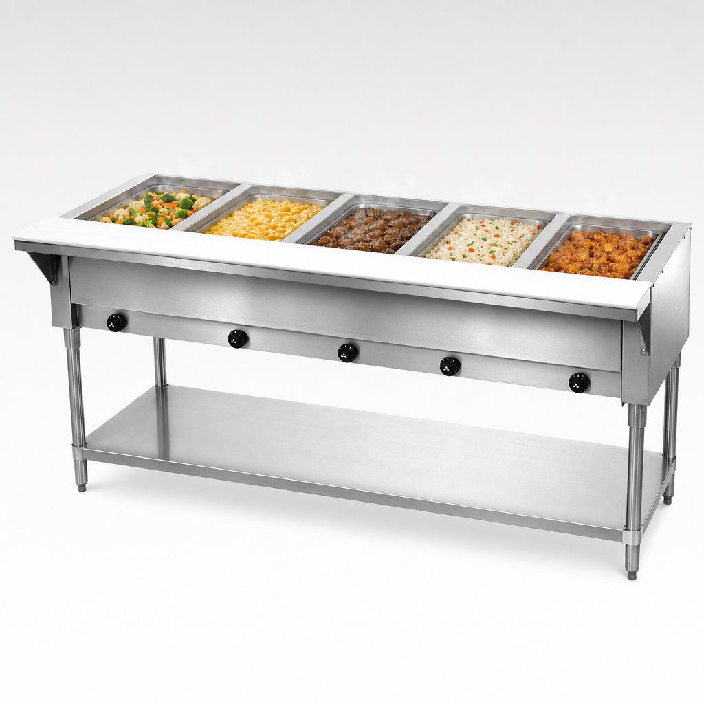 Five Hot Food Wells