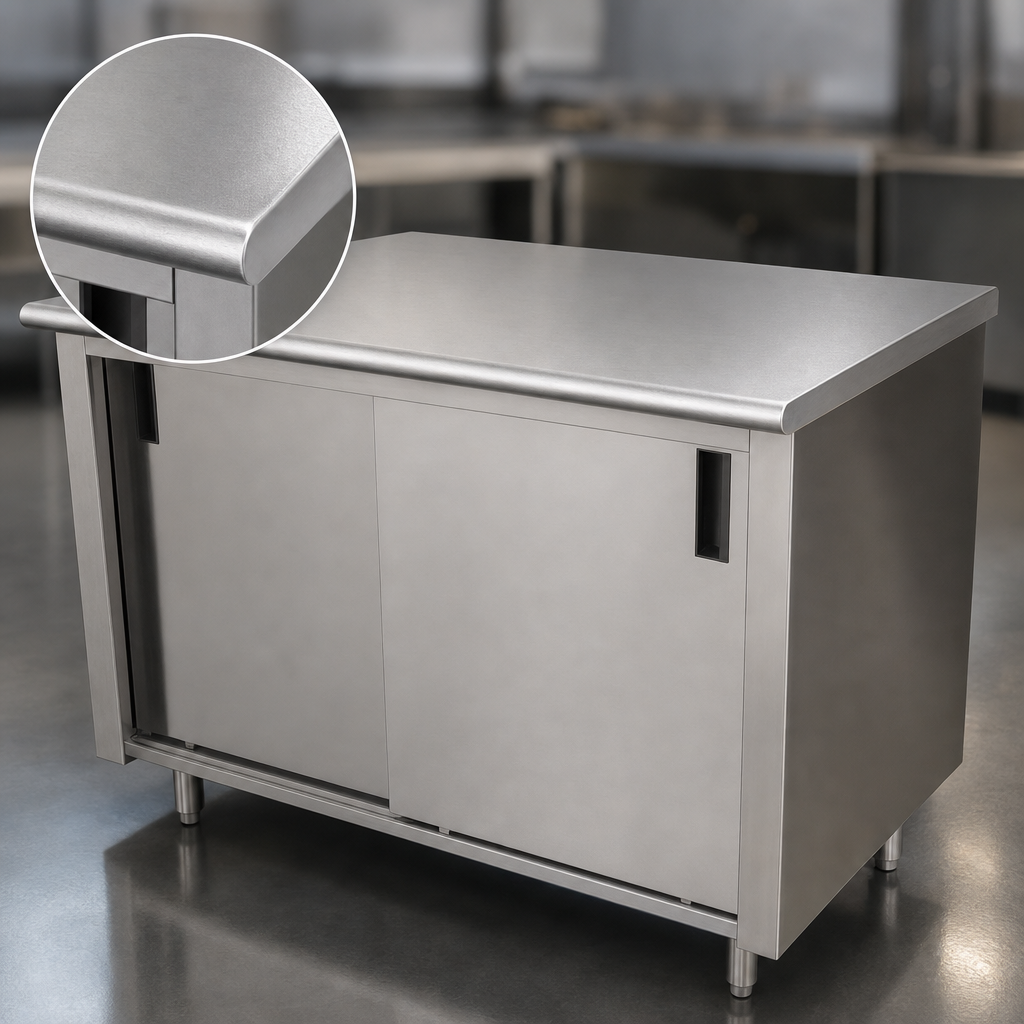 14 Gauge 304 Stainless Steel Top