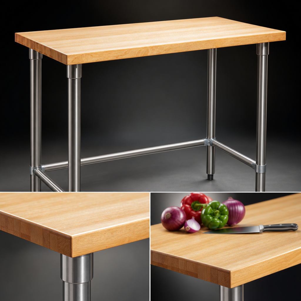 1-3/4-Inch Hardwood Top