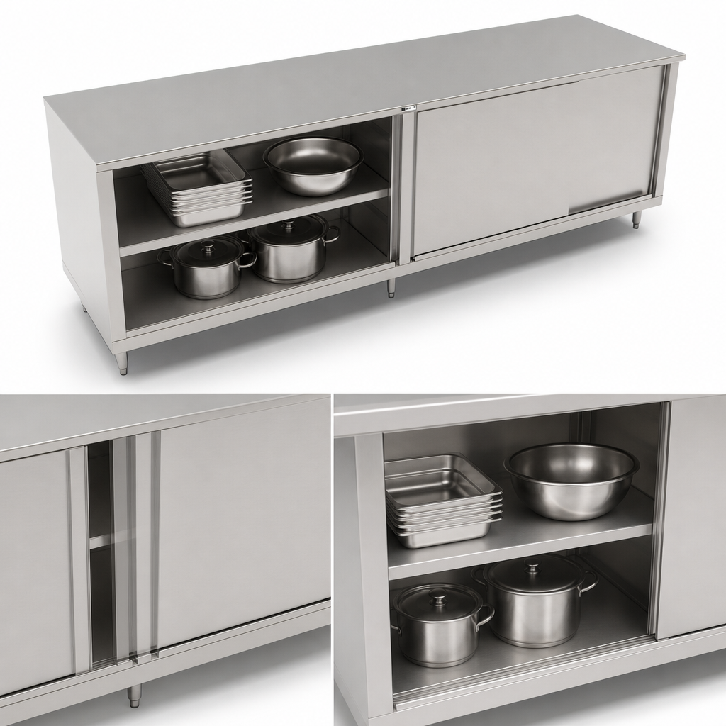 Sliding Door Cabinet Base