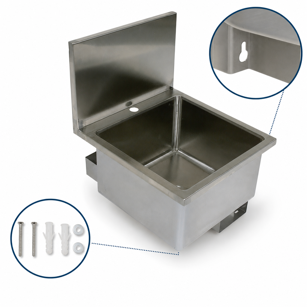 Wall Mounting Hardware Included