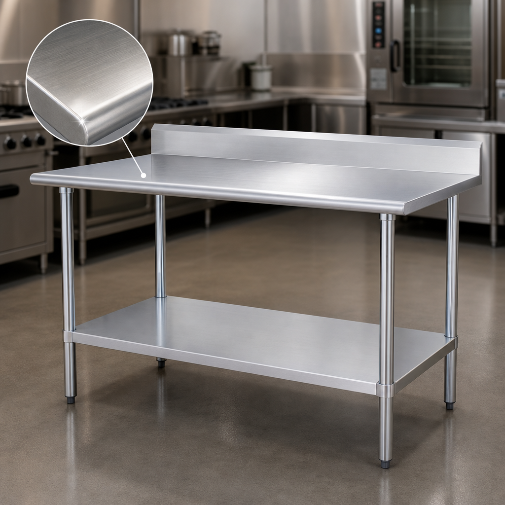 18-Gauge 400 Series Stainless Steel Top