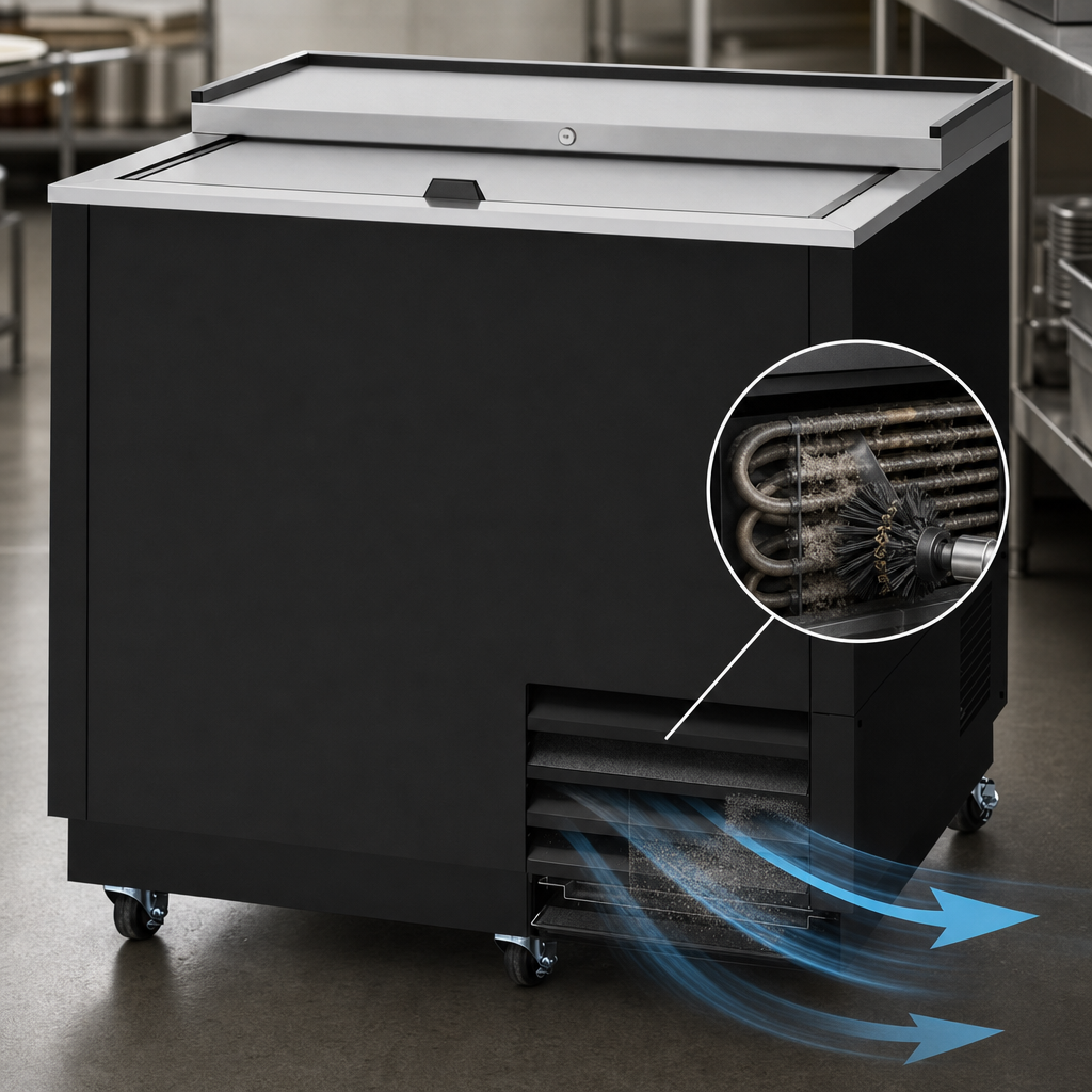 Self-Cleaning Condenser