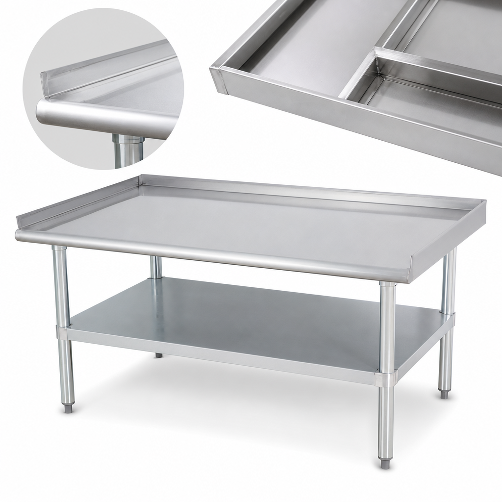 Reinforced Stainless Steel Top