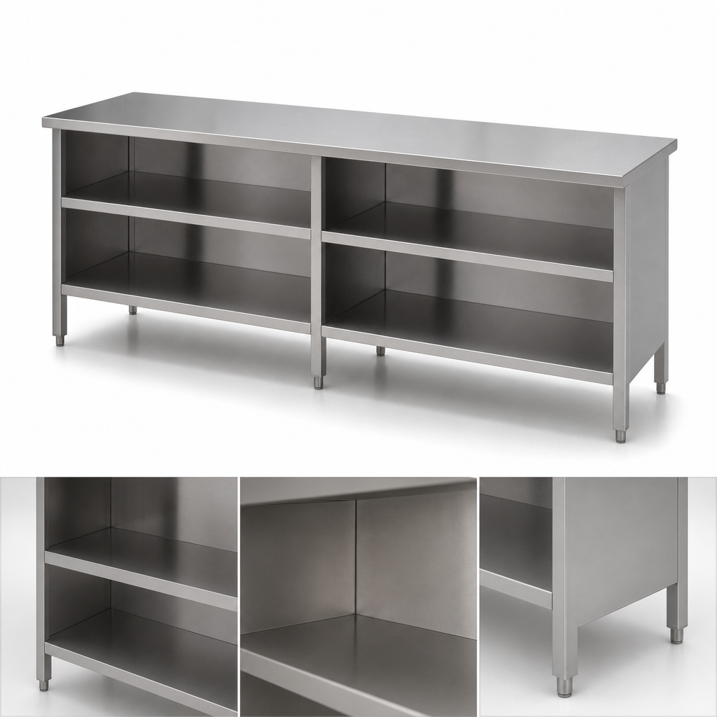 Open Front Enclosed Base
