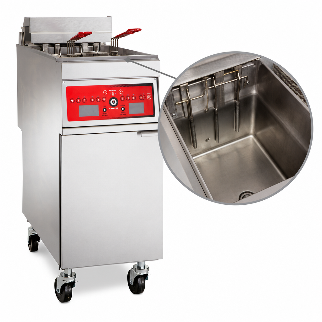 85 lb. Stainless Steel Fry Tank