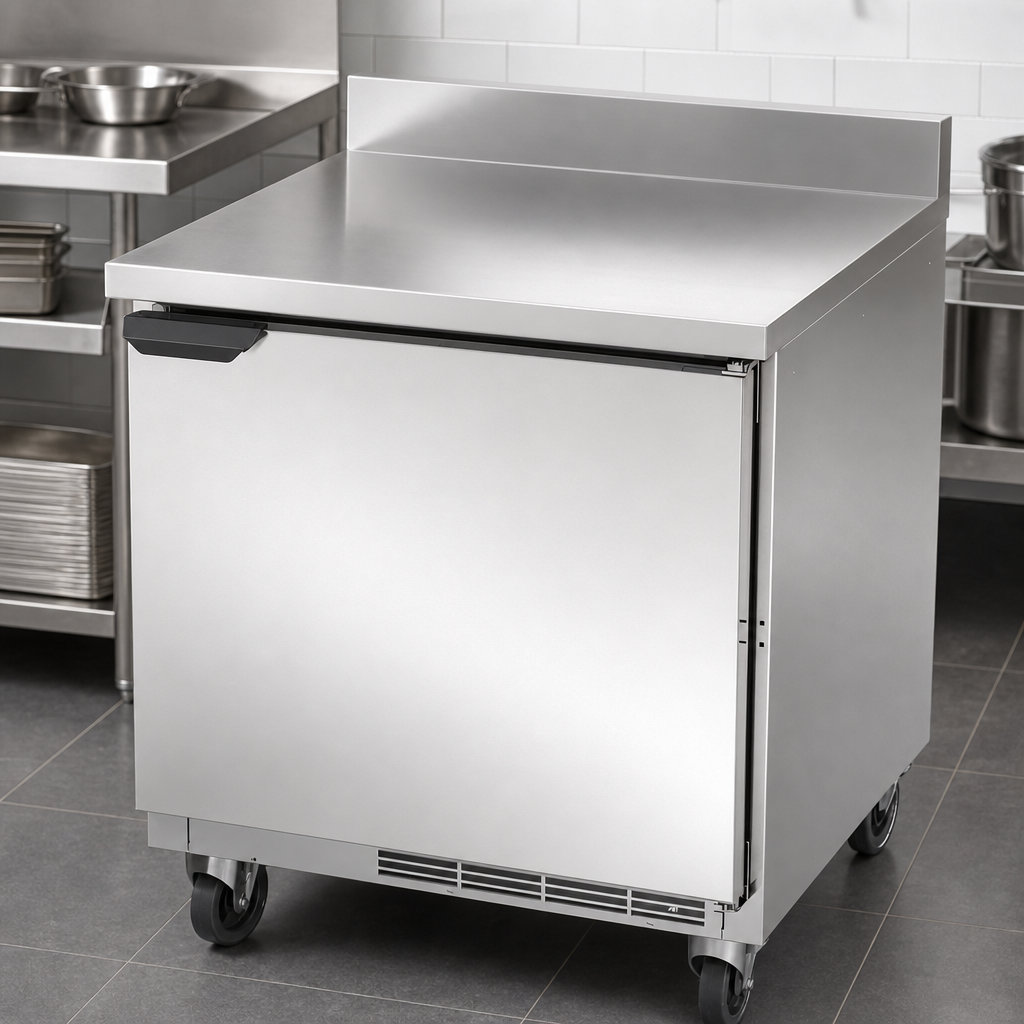 Stainless Steel Work Surface and Exterior