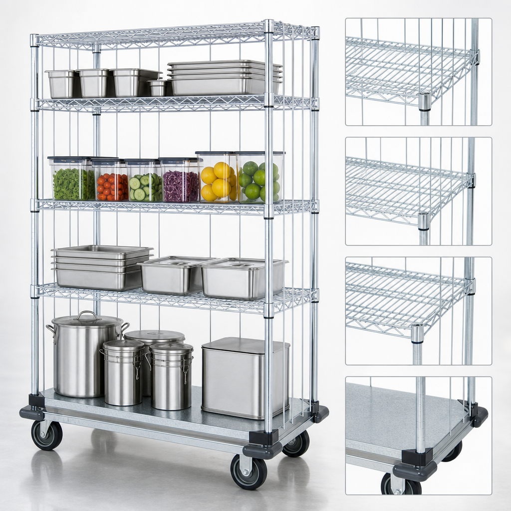 Four-Shelf Layout