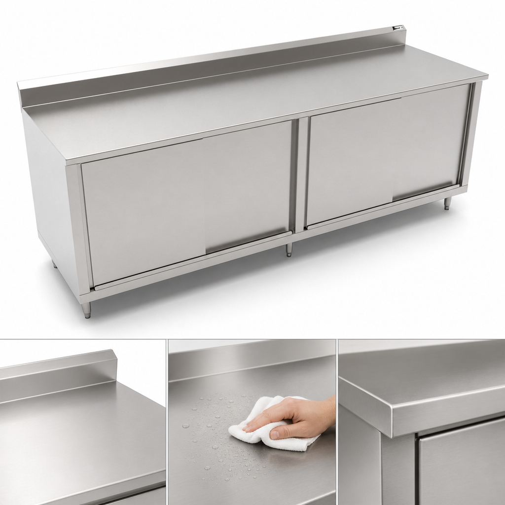 14-Gauge Type 300 Stainless Steel Top