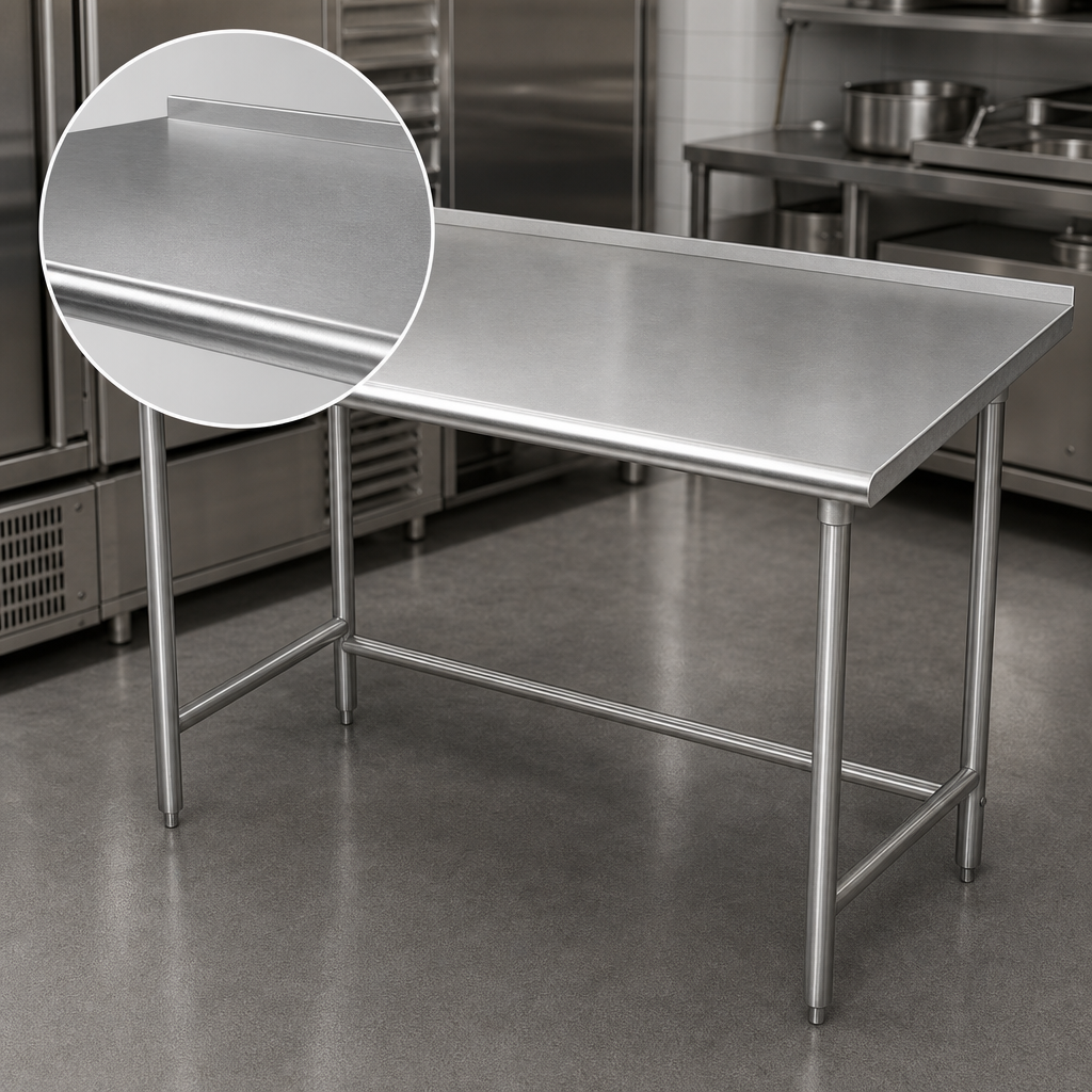 16-Gauge 430 Stainless Steel Top