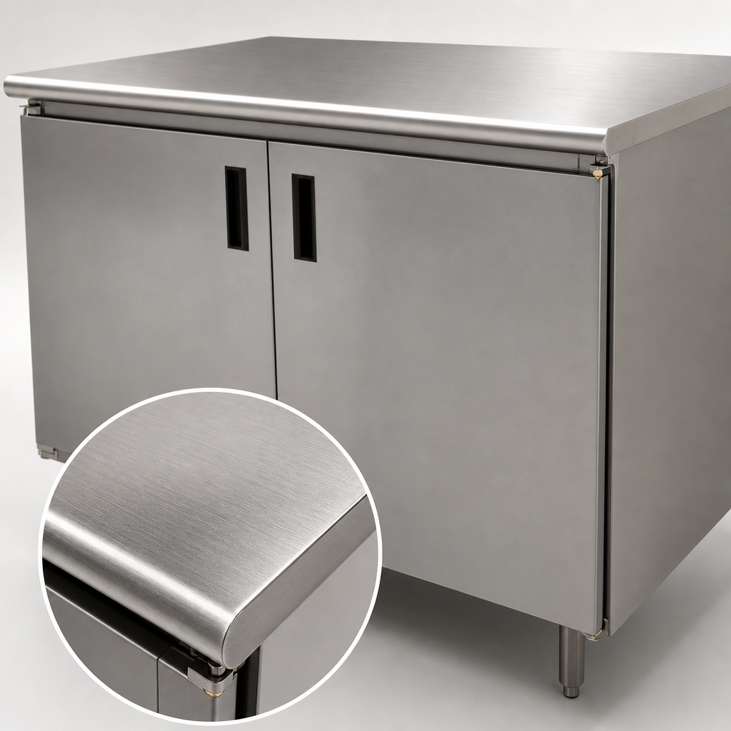 14-Gauge 304 Stainless Steel Top