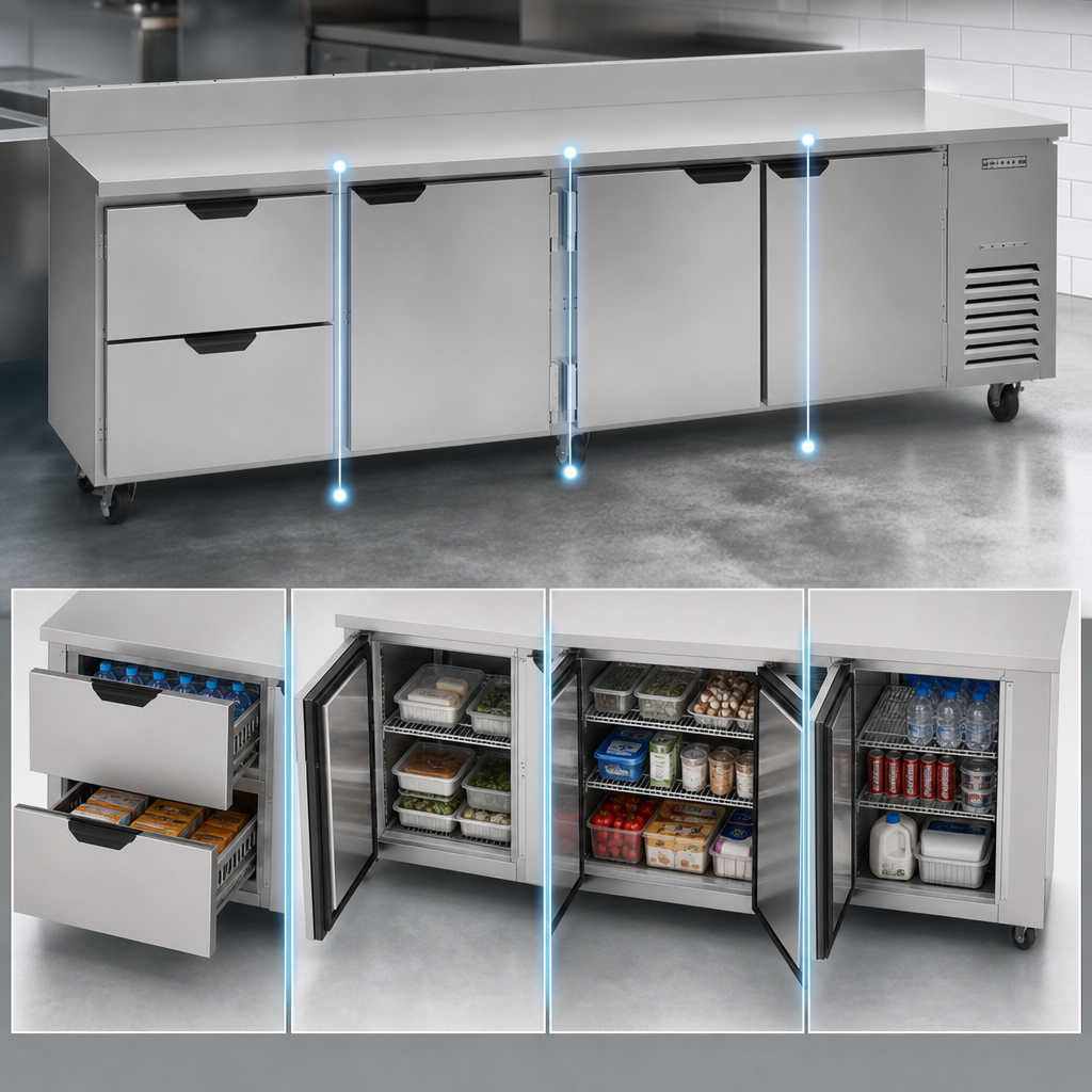 Four-Section Storage Layout