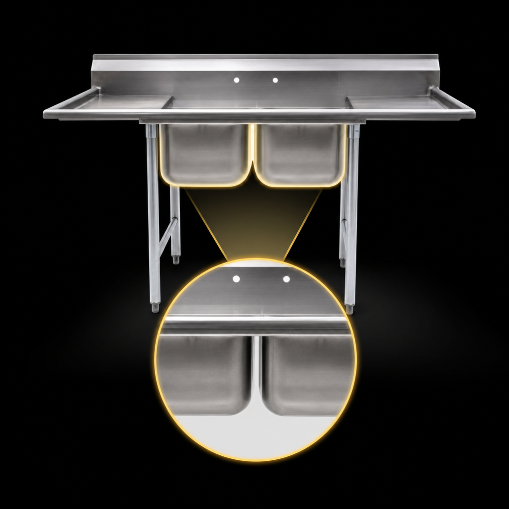 Two-Compartment Basin