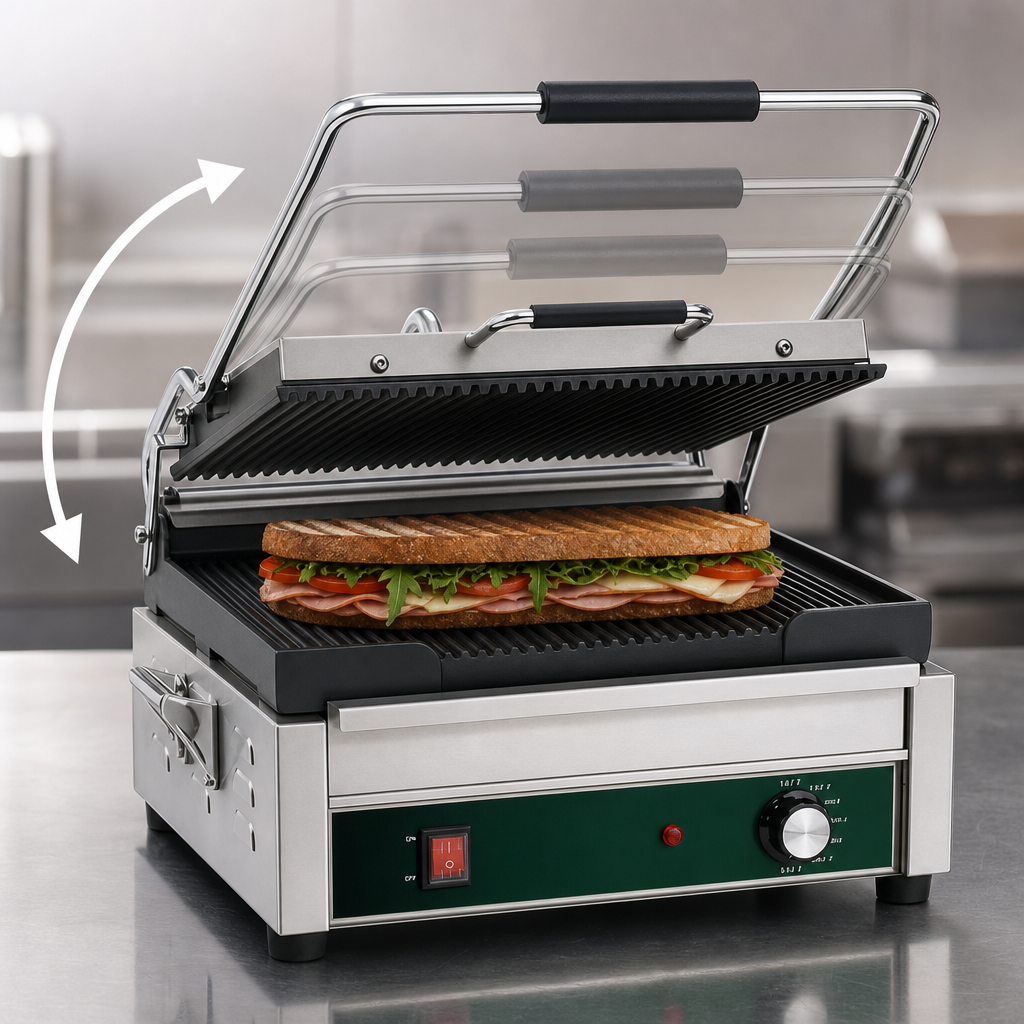 Hinged Auto-Balancing Top Plate