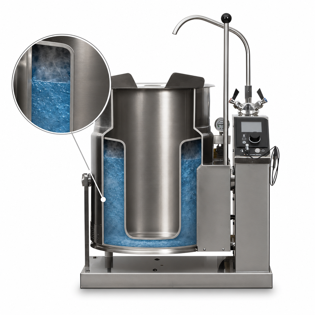 2/3 Steam-Jacketed Design