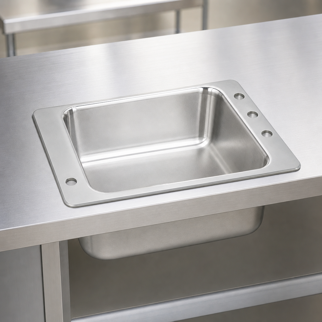 Self-Rimming Drop-In Design