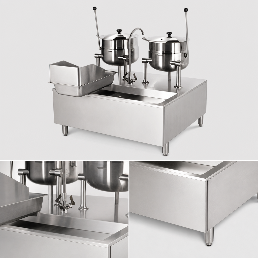 Factory Assembled Kettle/Stand Combination