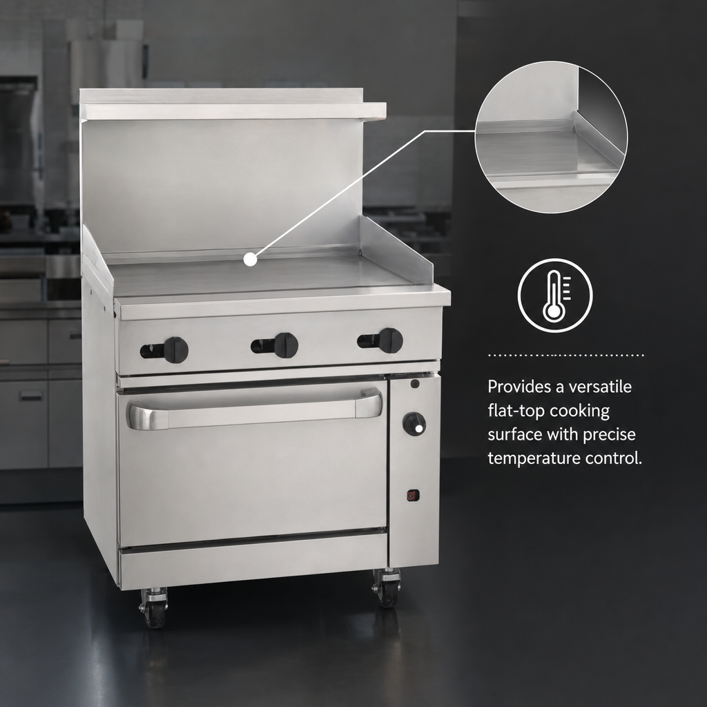 36-Inch Thermostatic Griddle