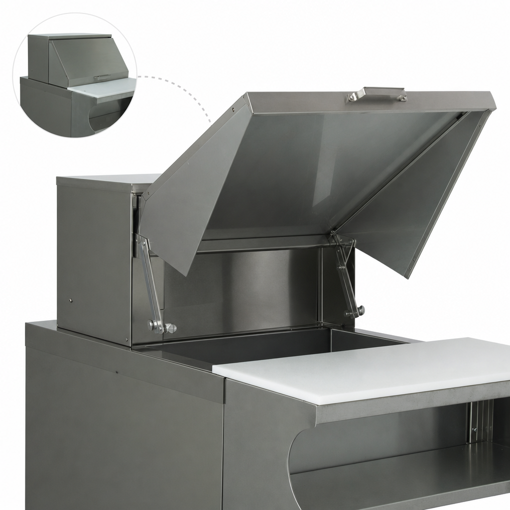 Flip-Up Hinged Design