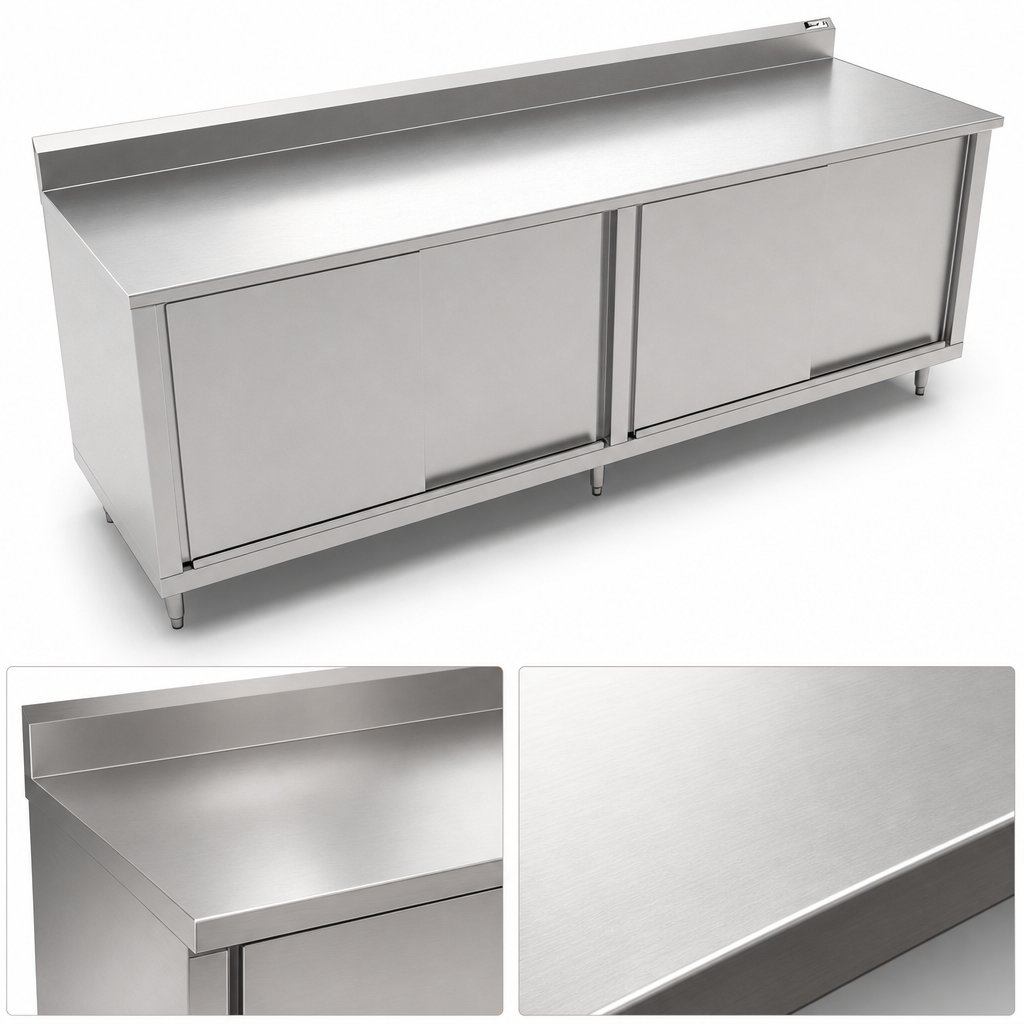 16-Gauge Stainless Steel Top