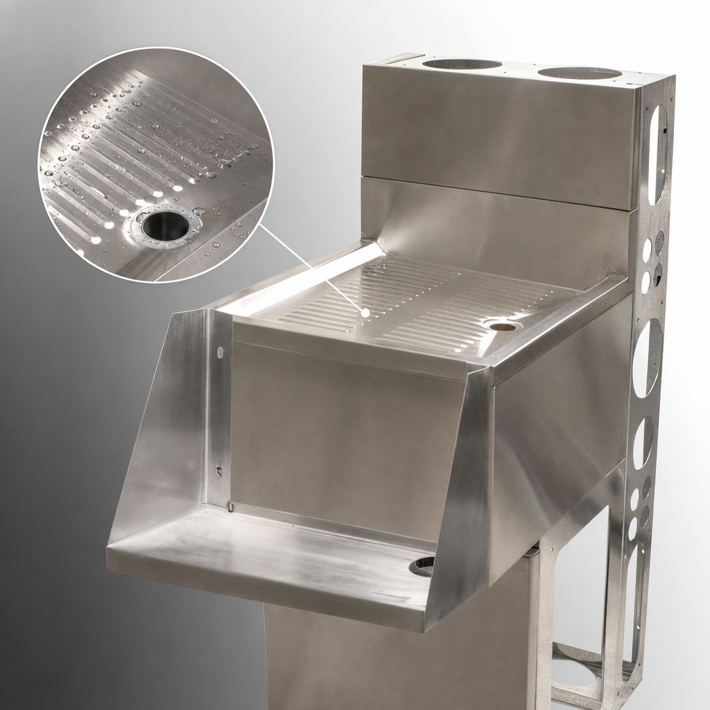 Stamped Drainboard