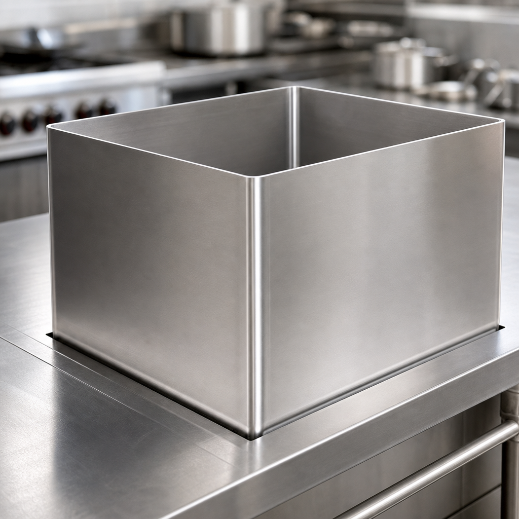 16-Gauge Stainless Steel Construction