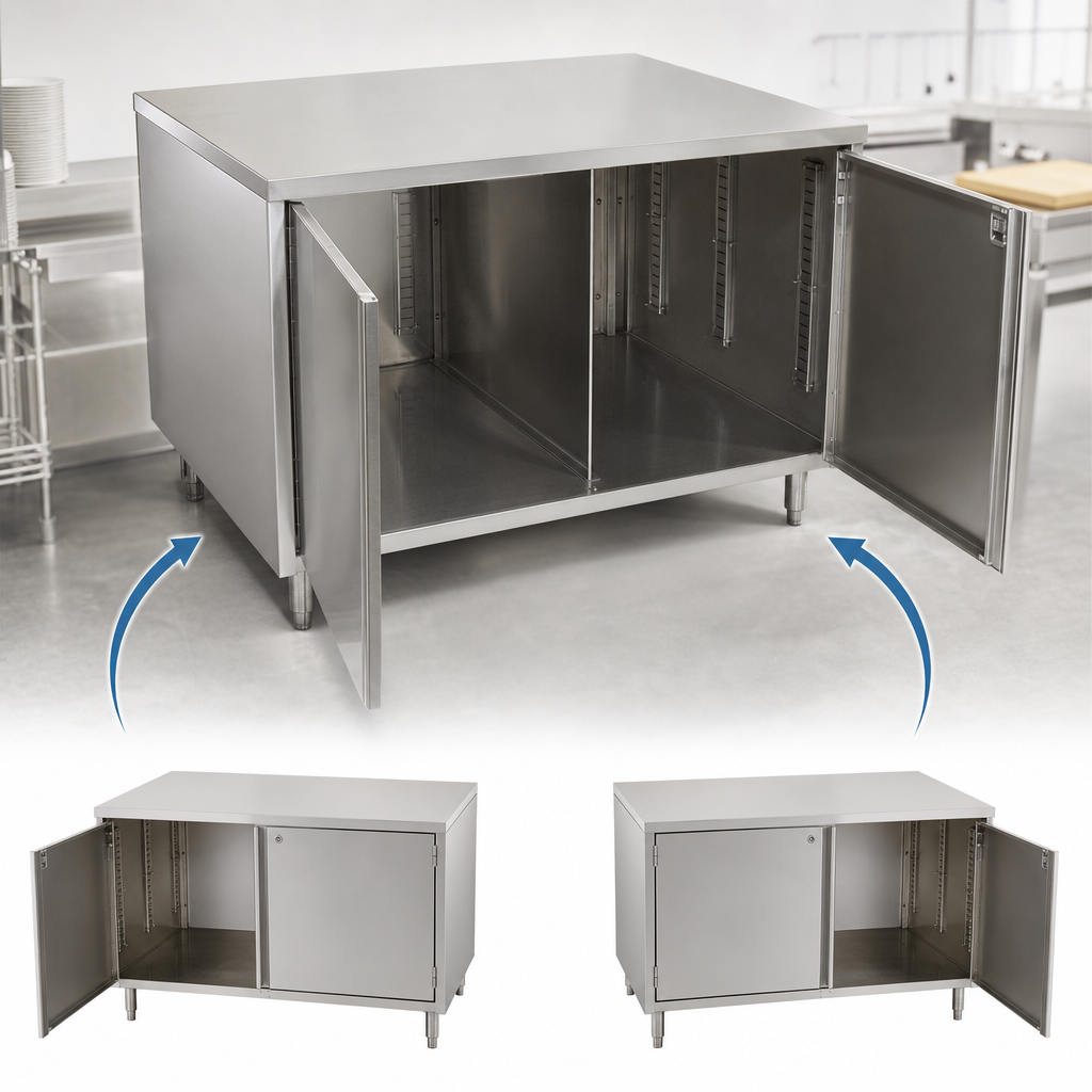 Dual-Access Cabinet Base