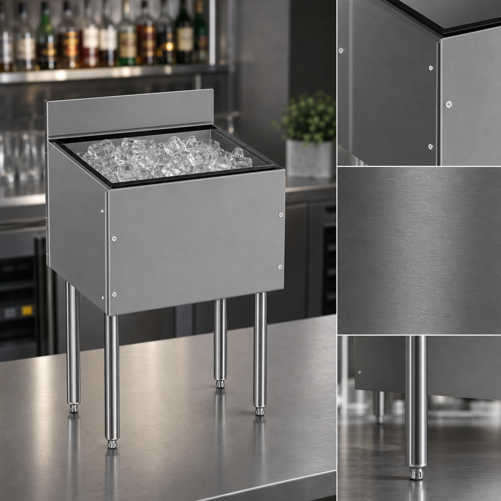20-Gauge Stainless Steel Construction