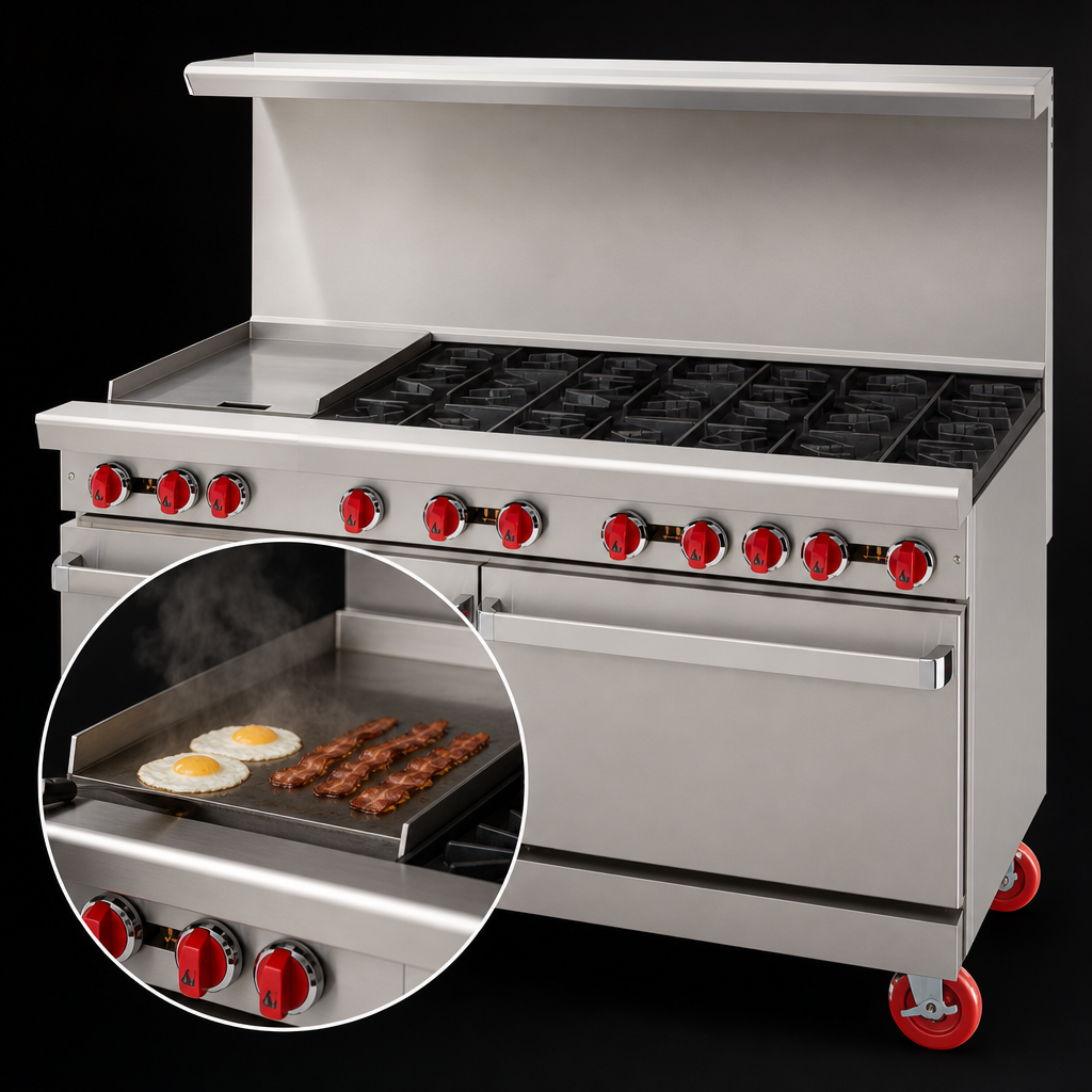 12-Inch Left Griddle