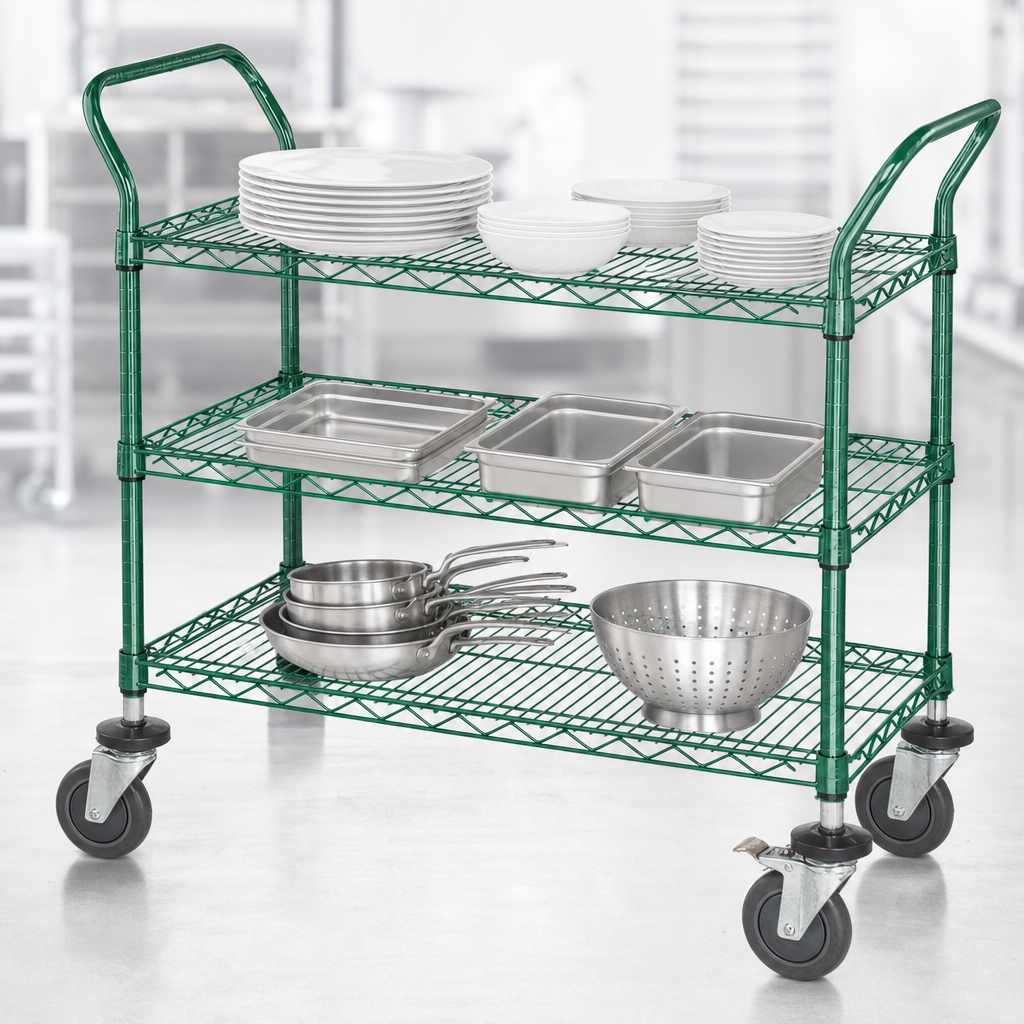 Three Wire Shelves