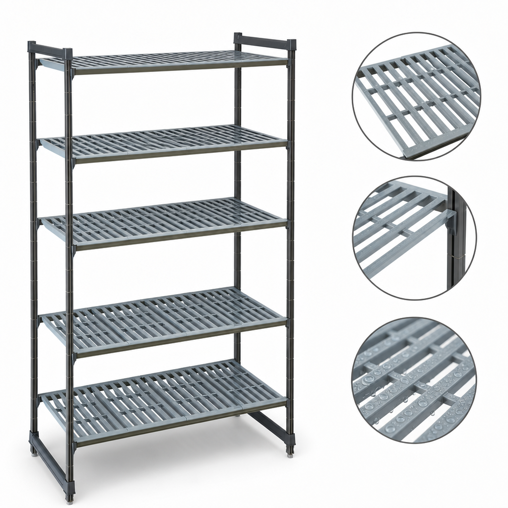 Vented Polypropylene Shelf Plates