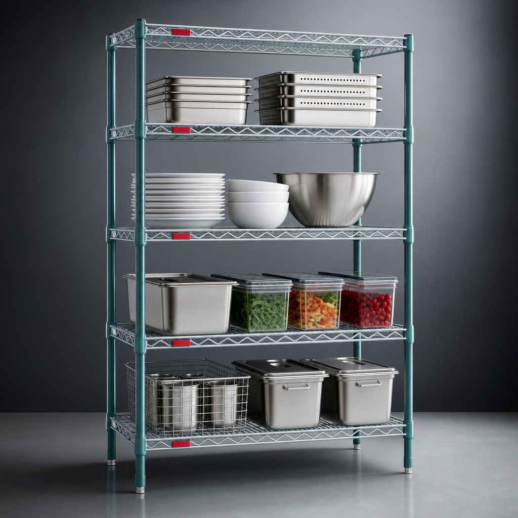 Patented QuadTruss® Shelves