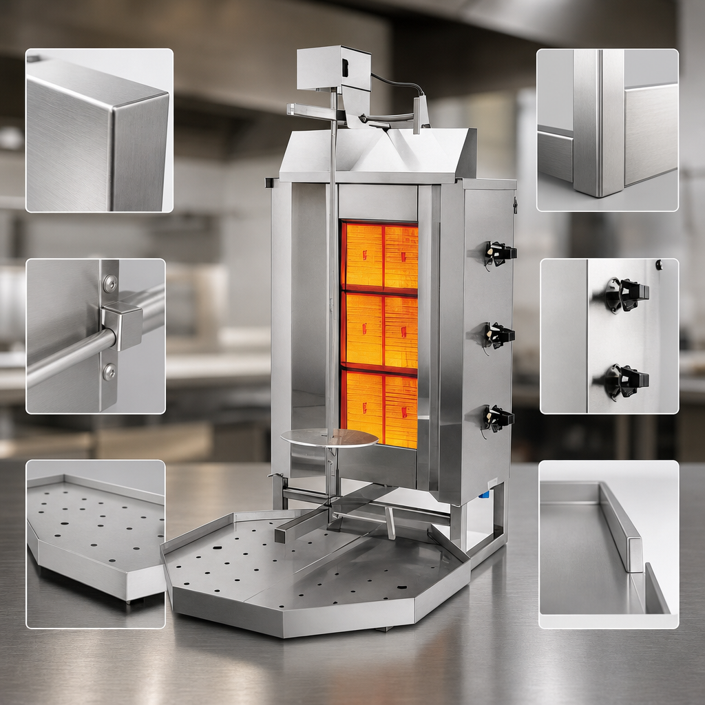 304 Stainless Steel Construction