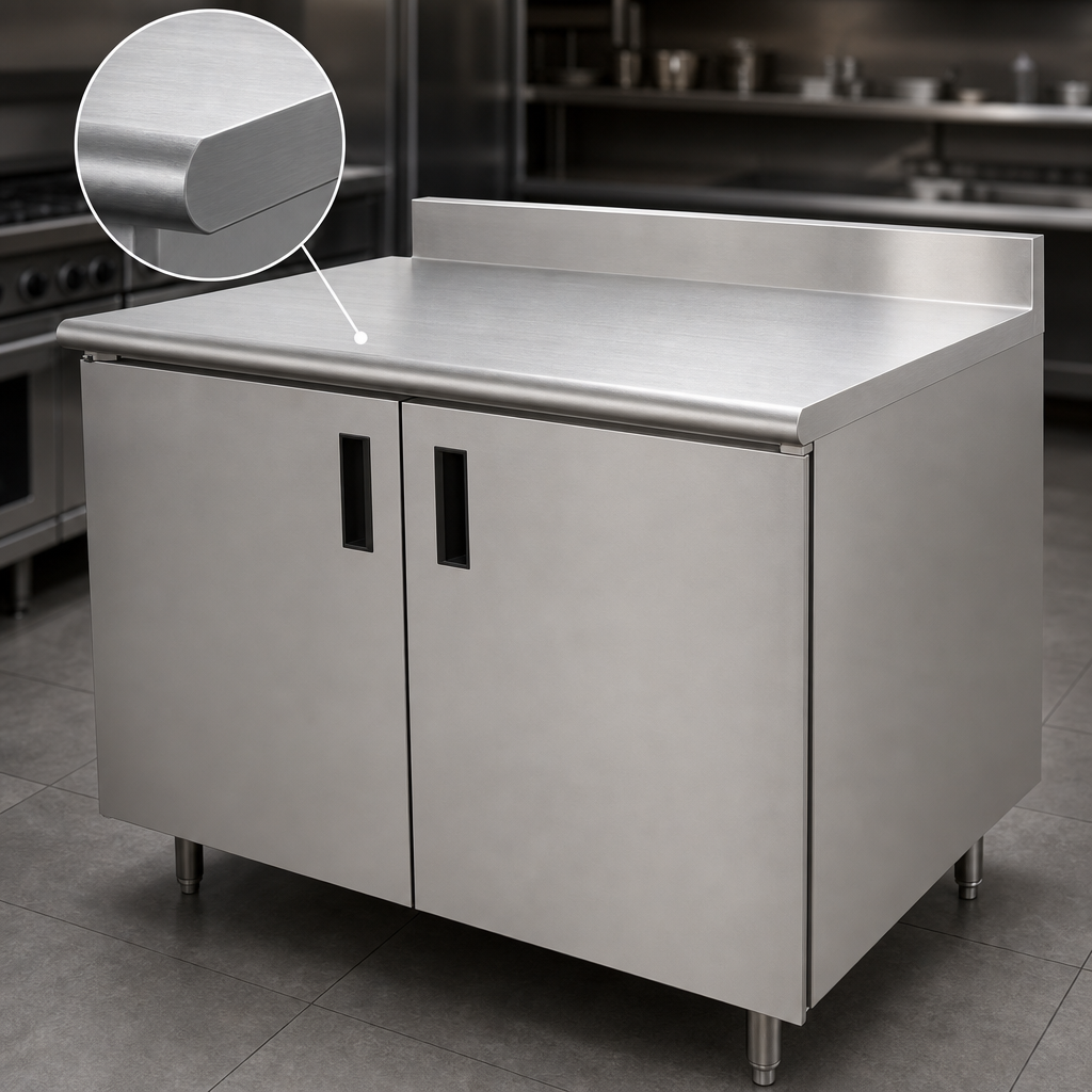 14-Gauge 304 Stainless Steel Top